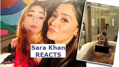 sara khan nude|Sara Khan On Her Nude Video: It Was A Mistake, Not A.